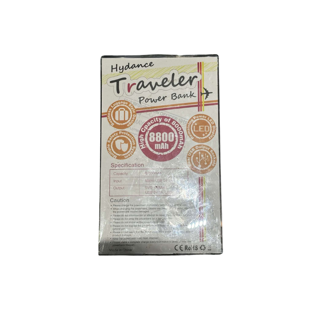 Hydance 8800mAh Travaeller Mobile Power Bank