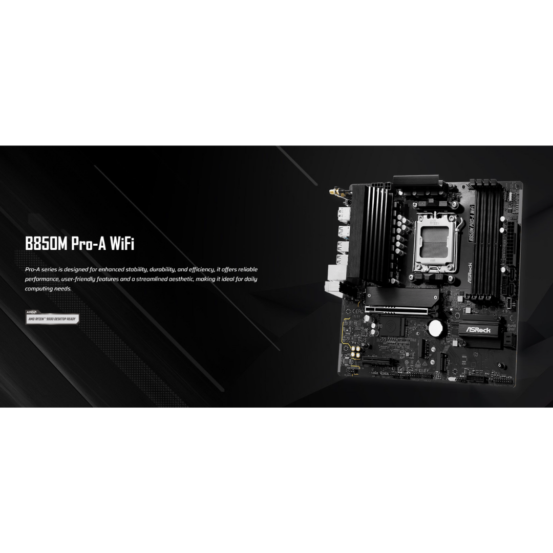 ASRock B850M PRO-A WiFi AM5 Motherboard