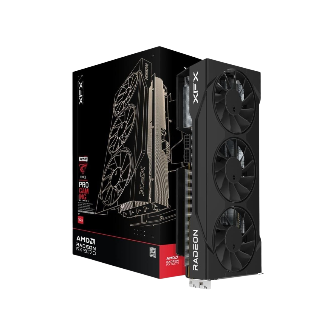 XFX Swift RX 9070 Pro Gaming OC 16GB GDDR6 Triple Fan RX-97SWFT3B7 Graphics Card