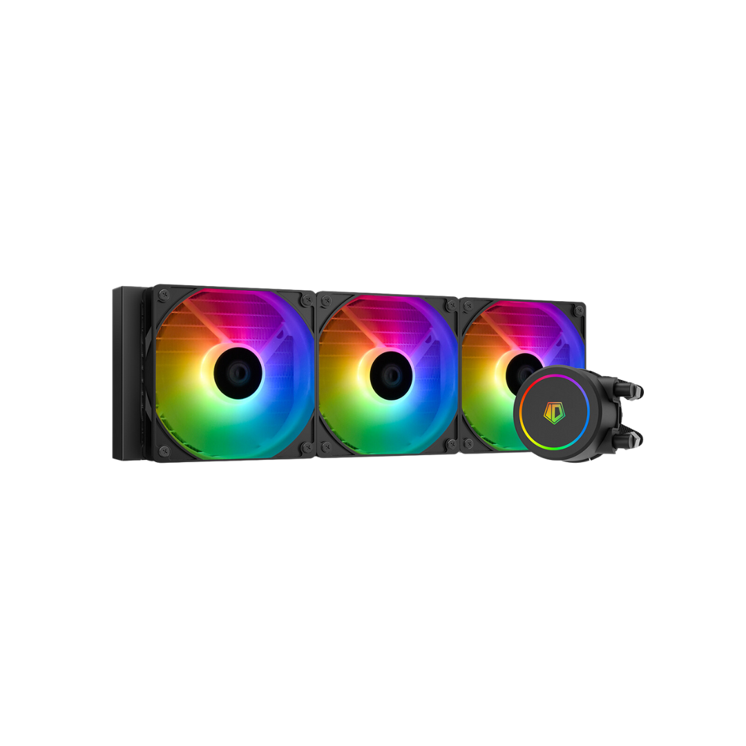 ID Cooling Frostflow FX360 ARGB 360mm Liquid Cooler (Black - No Box | White)