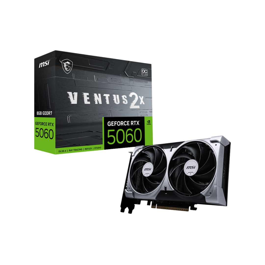 MSI RTX 5060 Ventus 2X Black 8GB OC 912-V537-017