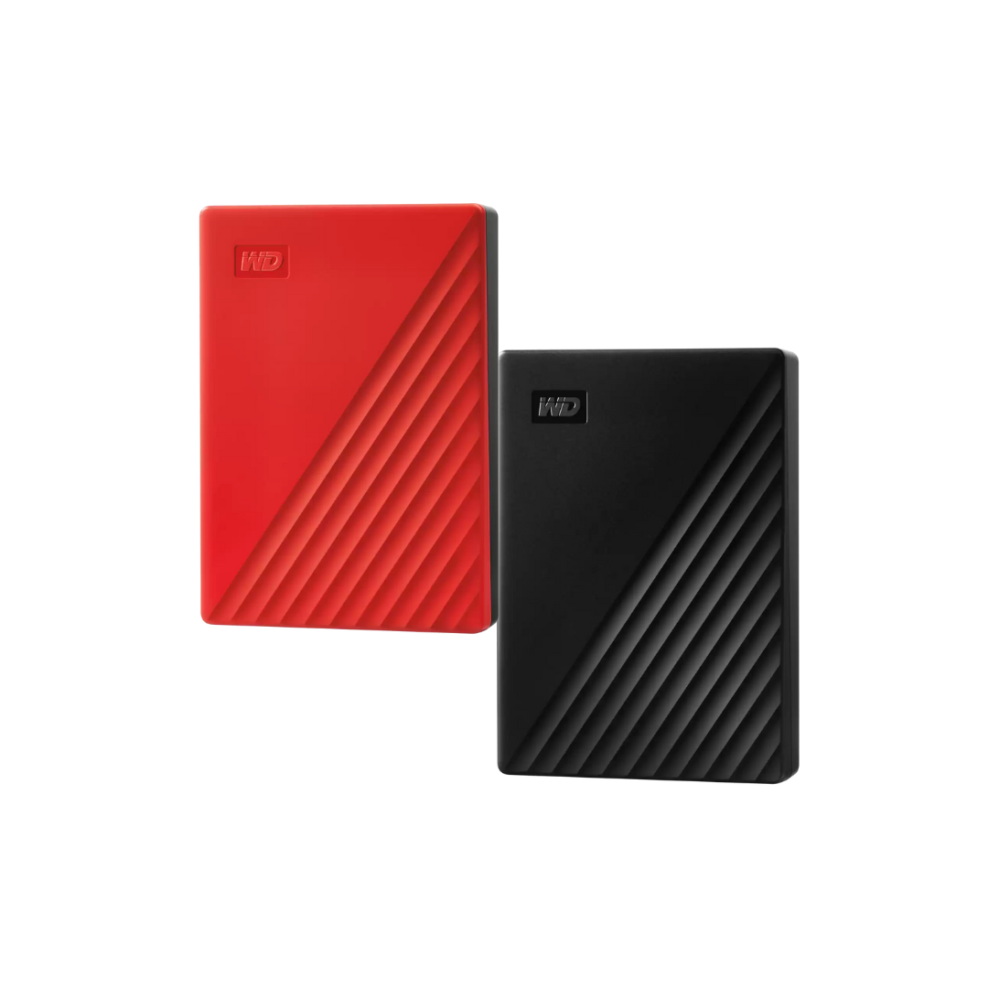 WD My Passport 4TB Portable USB 3.0 Hard Drive ( Red - WDBPKJ0040BRD | Black - WDBPKJ0040BBK )