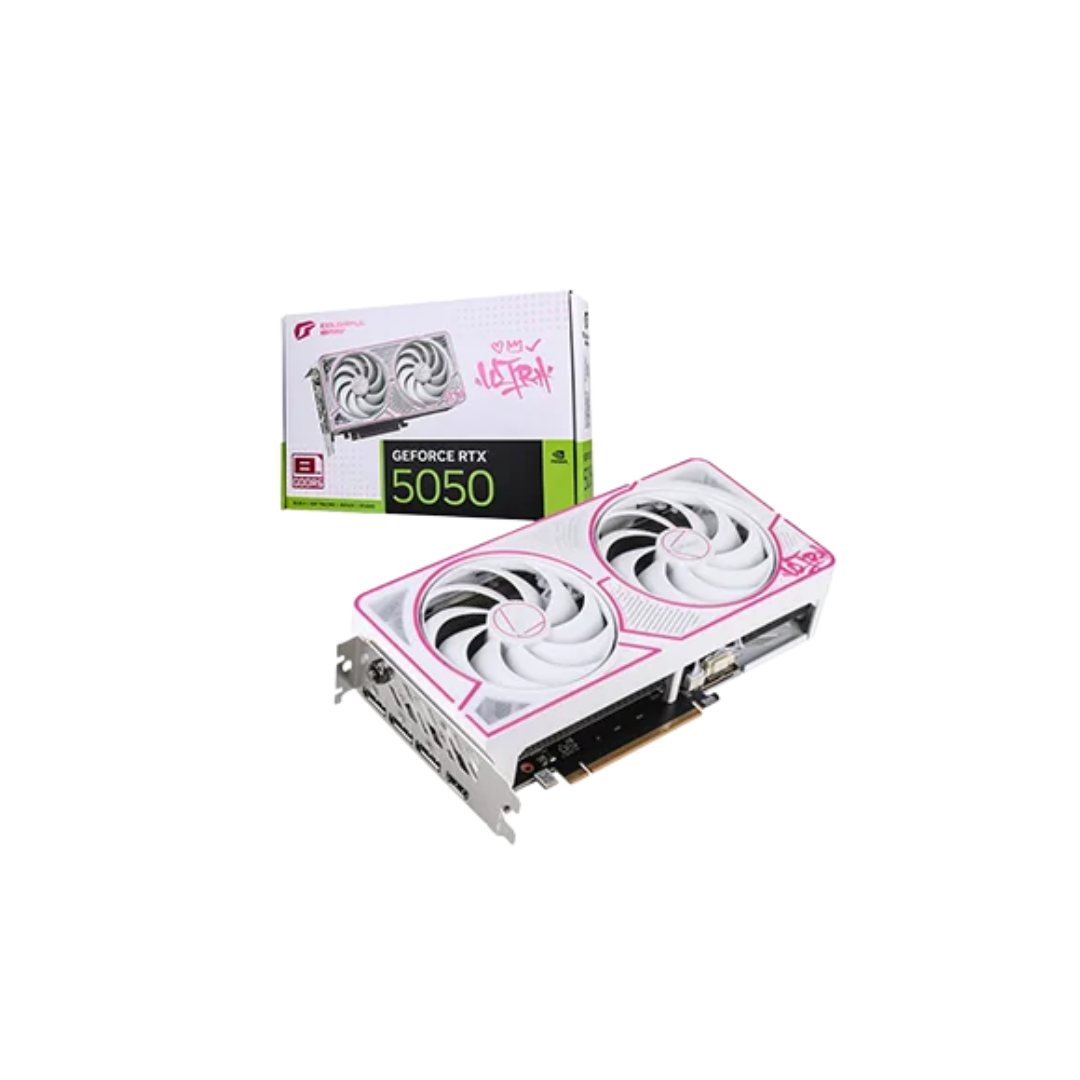 ColorFul iGame RTX 5050 Ultra W Duo OC 8GB-V GDDR6 Graphics Card