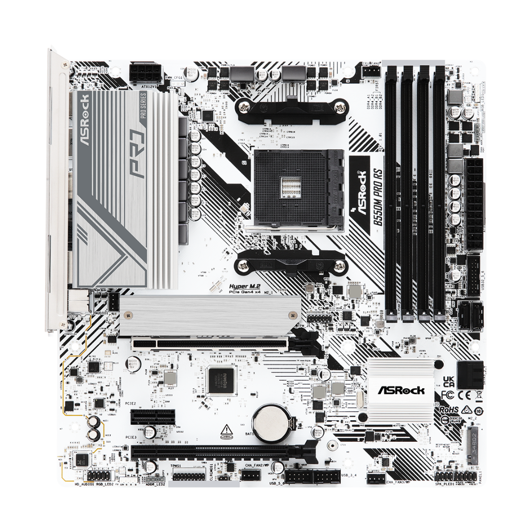 ASRock B550M Pro RS DDR4 AM4 Motherboard