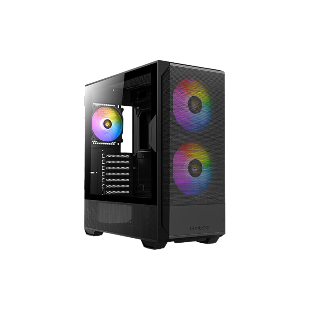 Antec NX416L TG ATX Case 2x160mm 1x120mm aRGB USB3 1C 1A