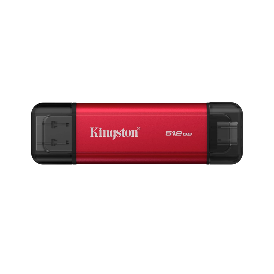 Kingston Dual Portable Solid-State Drive USB Type-A and Type-C speeds up to 1,050MB/s