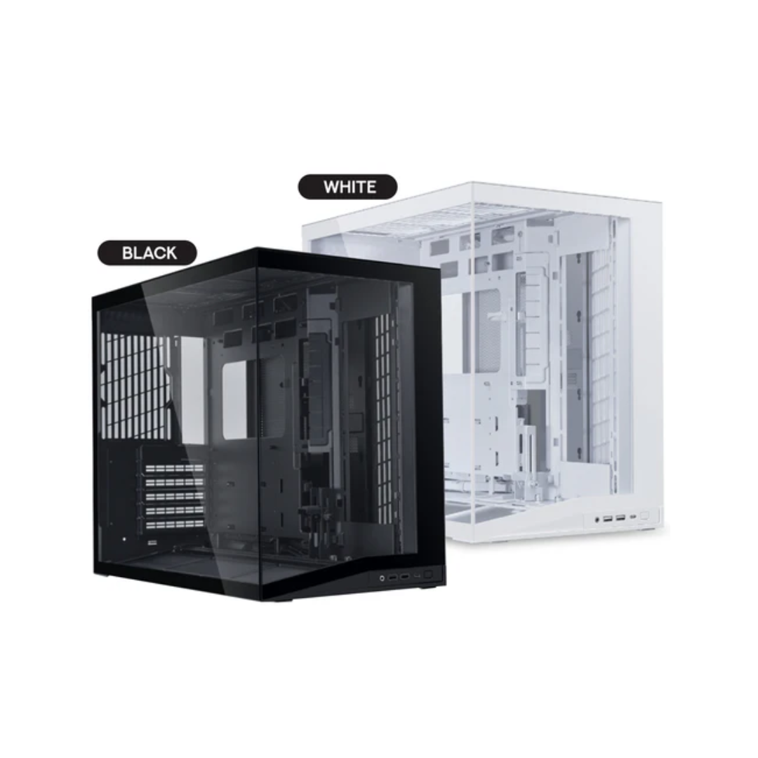 Lian Li O11 Dynamic Mini V2 ATX / Micro-ATX / Mini-ITX PC Case (Black, White)