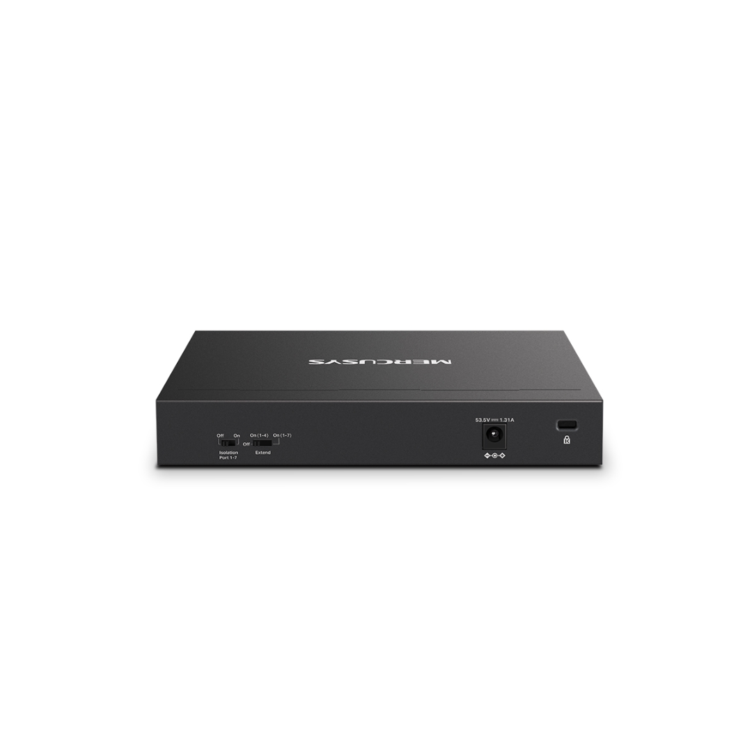 Mercusys MS108GP 8-Port Gigabit Desktop Switch with 7-Port PoE+