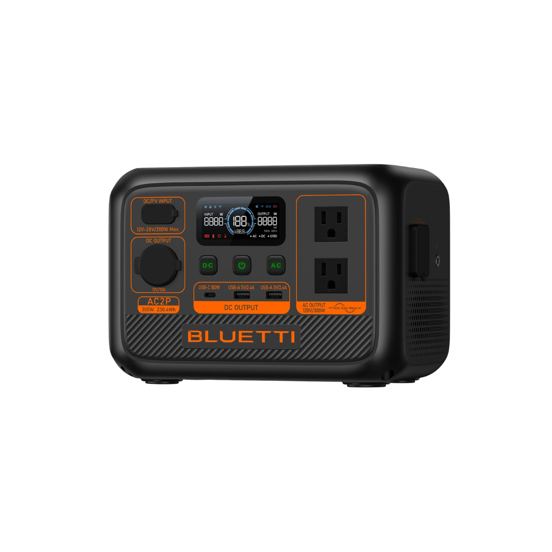Bluetti AC2P 300W Power Station | 300W 230.4Wh