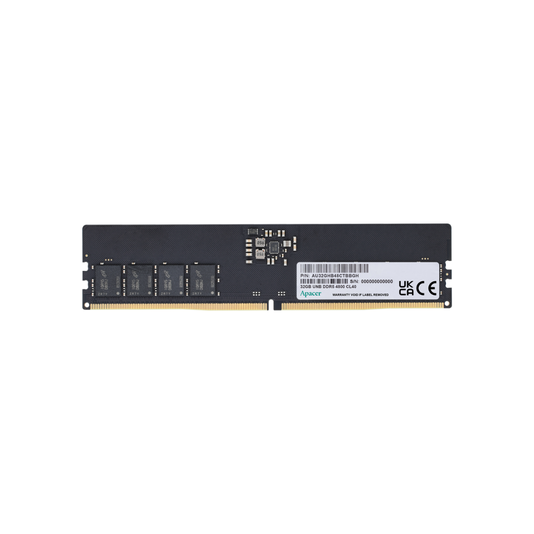 Apacer 16GB Single DDR5 5600MTs LoDimm Memory RP FL.16G2C.PKH