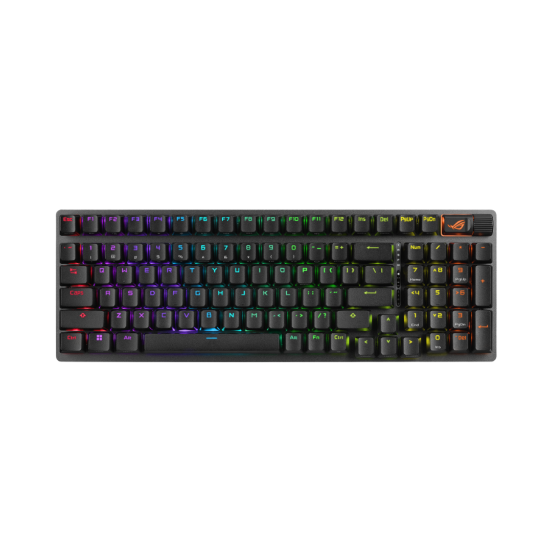 Asus ROG Strix Scope II 96 Wireless Black Tri-Mode Hotswappable NX SNOW Mechanical Keyboard X901