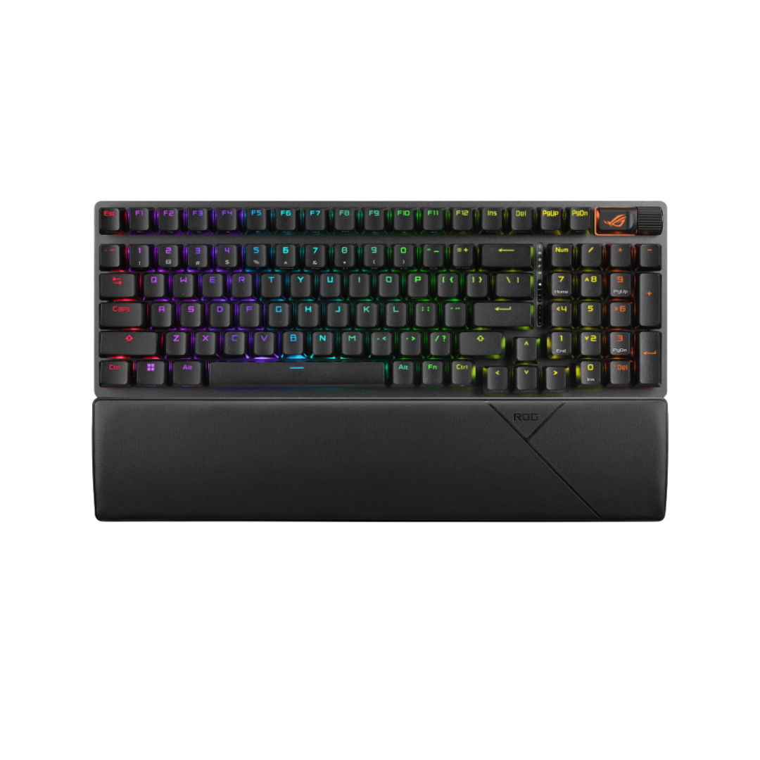 Asus ROG Strix Scope II 96 Wireless Black Tri-Mode Hotswappable NX SNOW Mechanical Keyboard X901