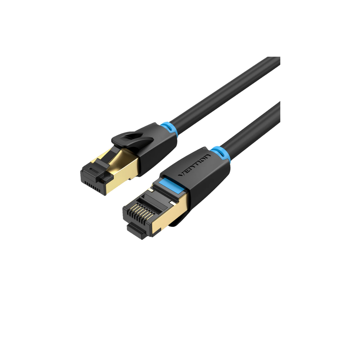 Vention Cat 8 Ethernet Cable SFTP RJ45 40Gbps High Speed Lan Cable Wire for WiFi Router Computer Laptop TV Digital Printer Cat8 Internet Patch Cable IKABH / IKABI / IKABJ