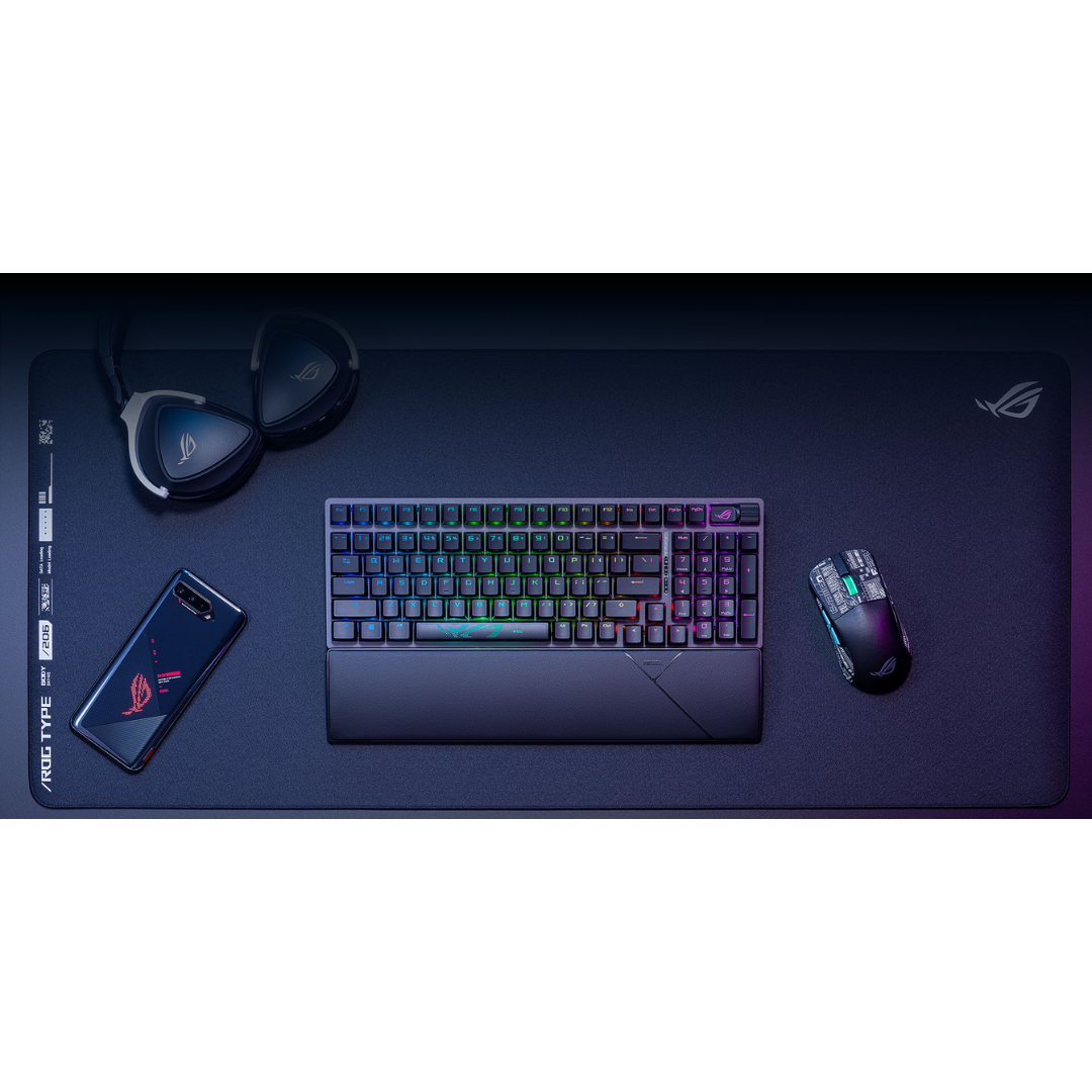 Asus ROG Strix Scope II 96 Wireless Black Tri-Mode Hotswappable NX SNOW Mechanical Keyboard X901