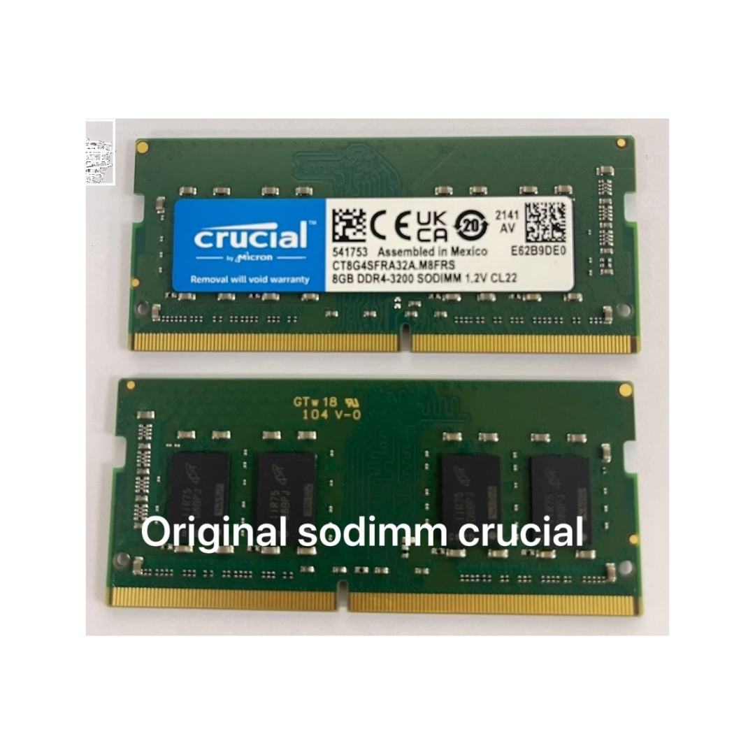 Crucial 16GB Single DDR4 3200 SoDimm CT16G4SFRA32A Laptop Memory