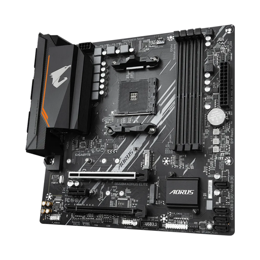 Gigabyte B550M AORUS Elite (AM4) Motherboard