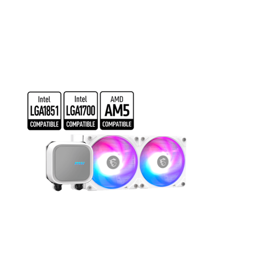 MSI MAG Coreliquid A13 240 White Liquid Cooler