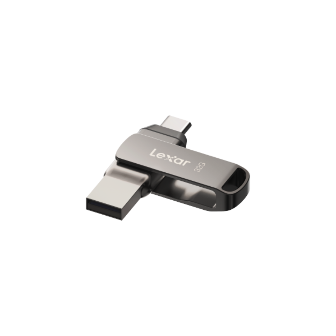 Lexar JumpDrive Dual Drive D400 32GB | 64GB | 128GB | 256GB USB 3.1 Type-C Metal Housing Flash Drive