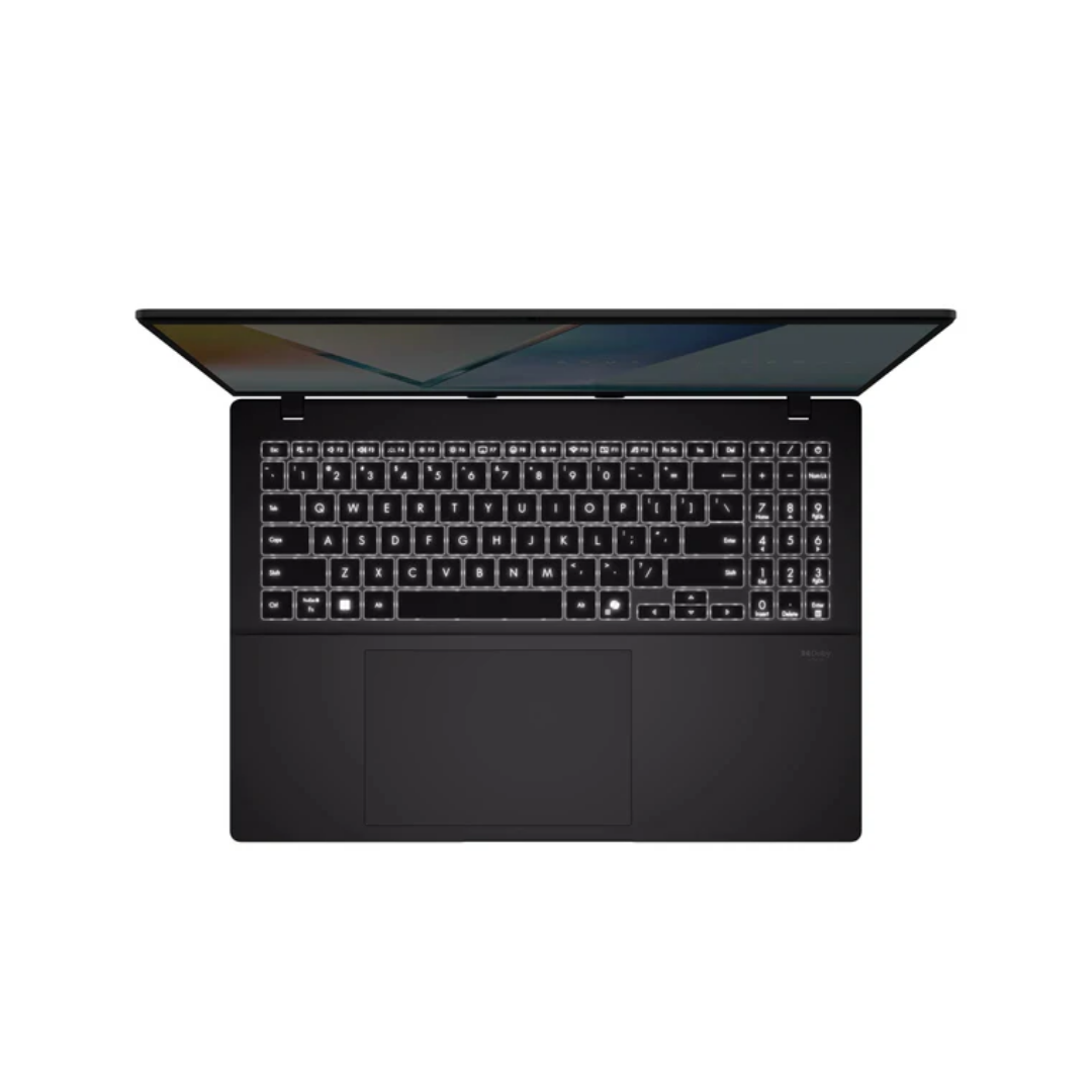 ASUS Vivobook S16 S3607AA-SH040WSM Laptop (Matte Gray )| 16" WUXGA 1920x1200 60Hz OLED | Core Ultra 7 355H | 16GB RAM | 1TB SSD | Intel Graphics | Windows 11 Home | MS Office Home 2024 + MS 365 Basic + ASUS Backpack