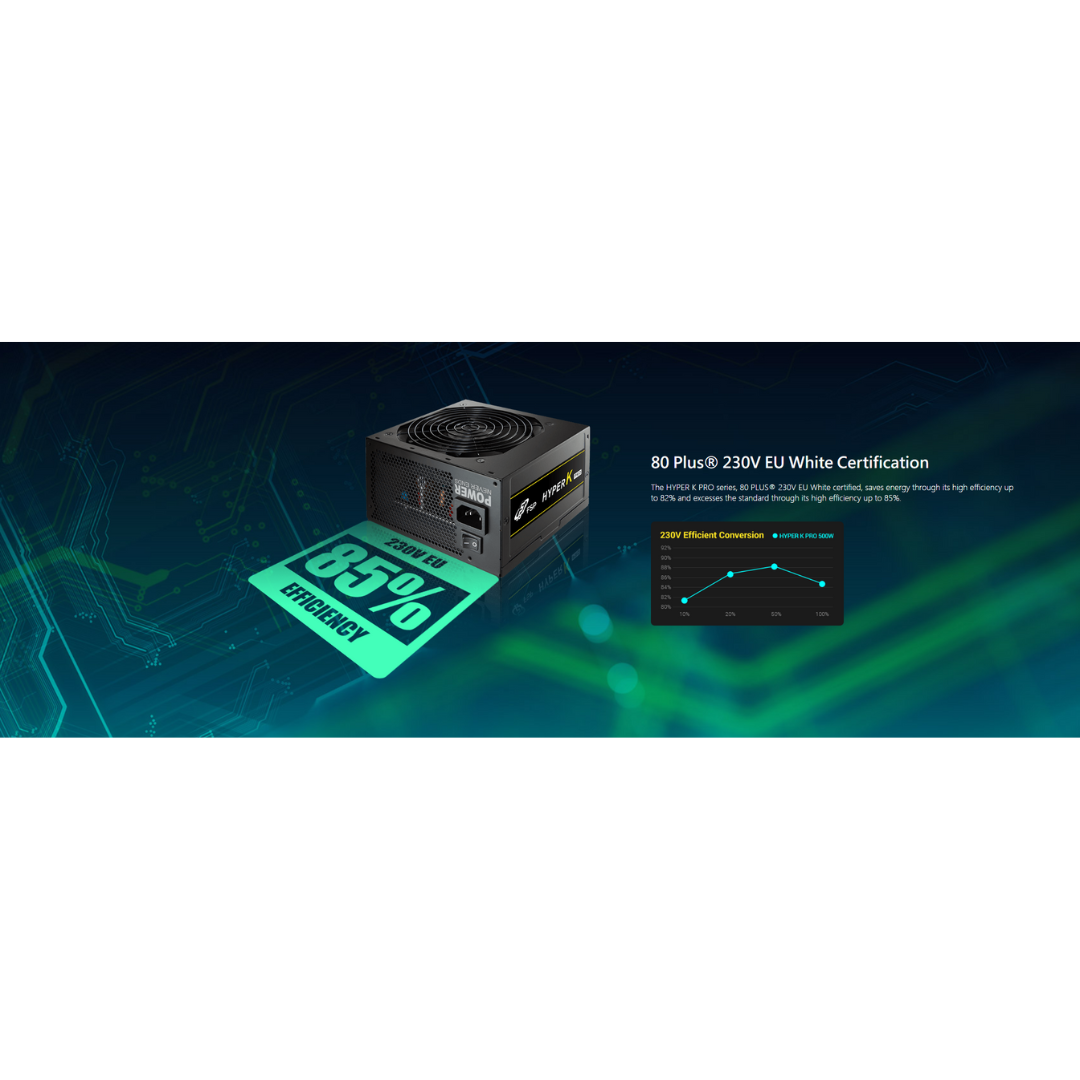 FSP Hyper K 500W 80+ Power Supply HP500S