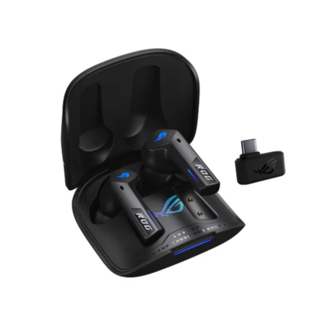 ASUS ROG Cetra True Wireless Speednova ANC In-Ear RGB Black Gaming Headphone