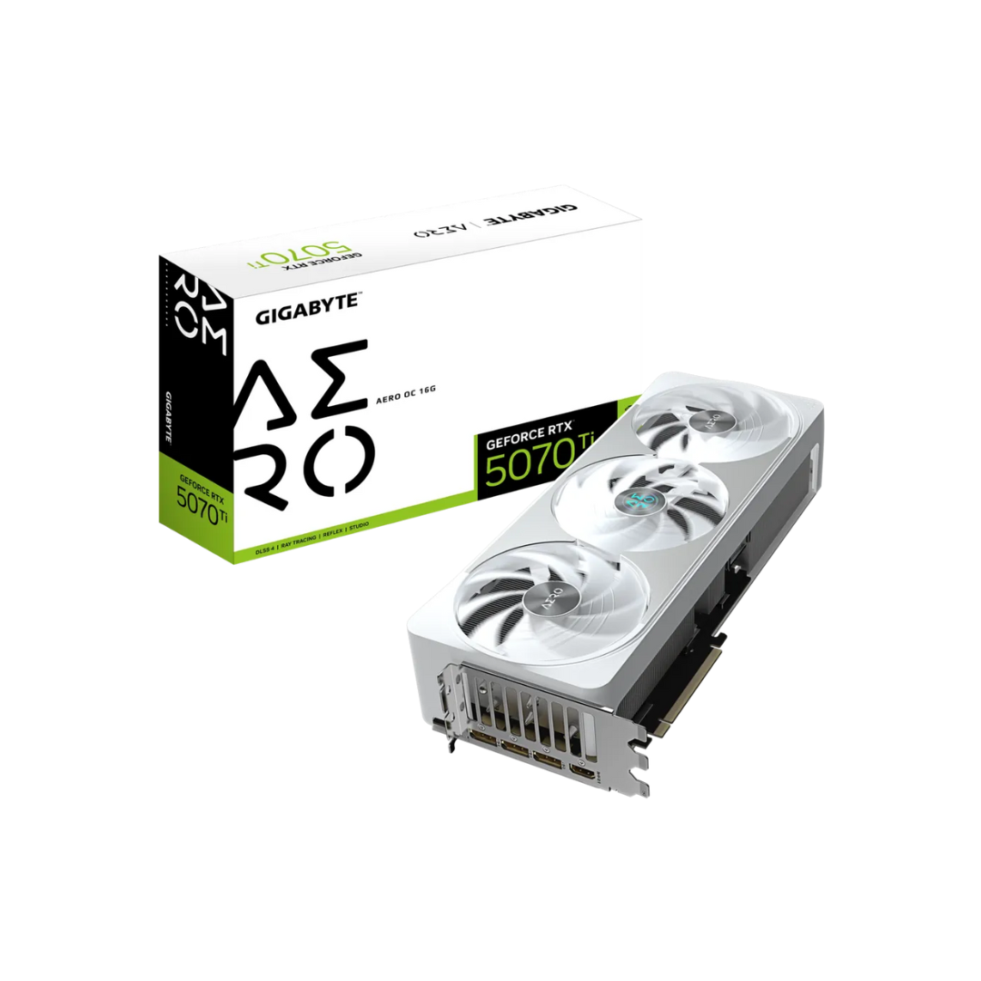 Gigabyte RTX 5070 TI Aero OC 16GB GV-N507TAERO-OC-16GD Graphics Card