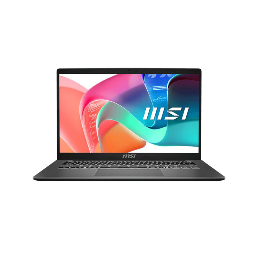 MSI Modern 14 F1MG-889PHNN Laptop (Platinum Gray) | 14" IPS FHD 1920x1080 | Intel Core 7-150U | 16GB RAM | 512GB SSD | Intel Graphics | Windows 11 Home | MSI Sleeve Bag