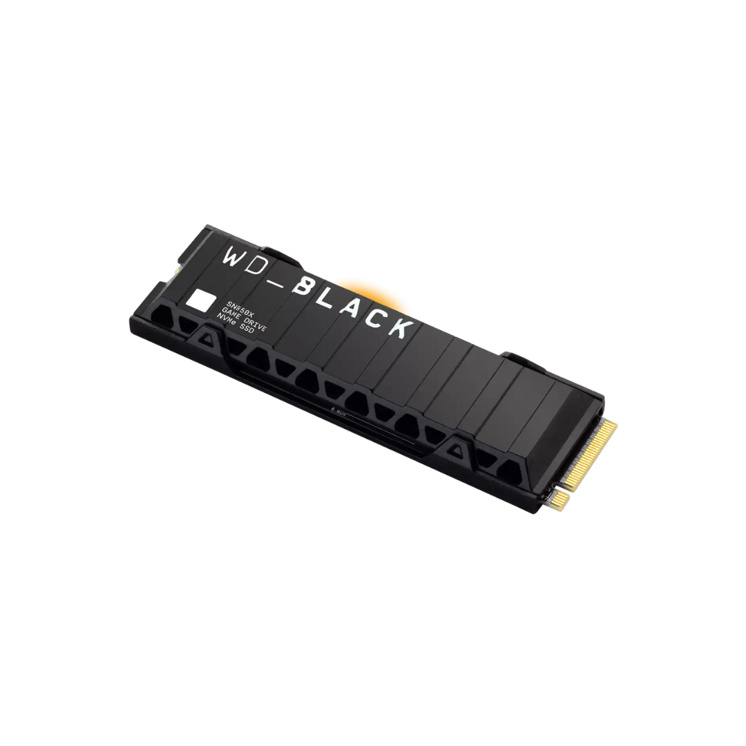 WD Black SN850X M.2 2TB NVME 2280 PCie Gen4 Internal Gaming SSD Heatsink Compatible w/ PS5 WDS200T2XHE