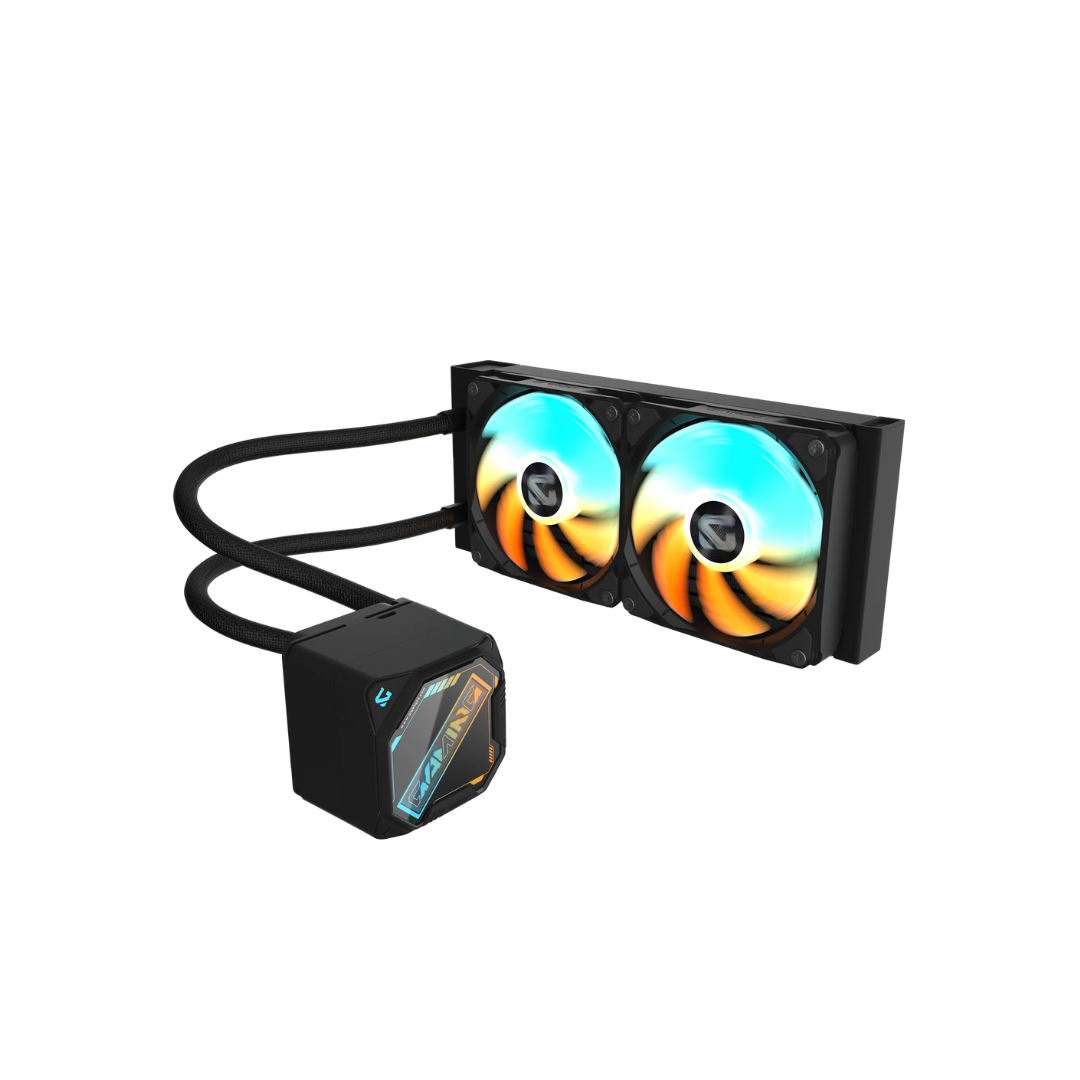 Gigabyte Gaming 240 AIO 2 x 120mm EZ-CHAIN ARGB FAN Black Cooler GP-GIGABYTE-GME-240