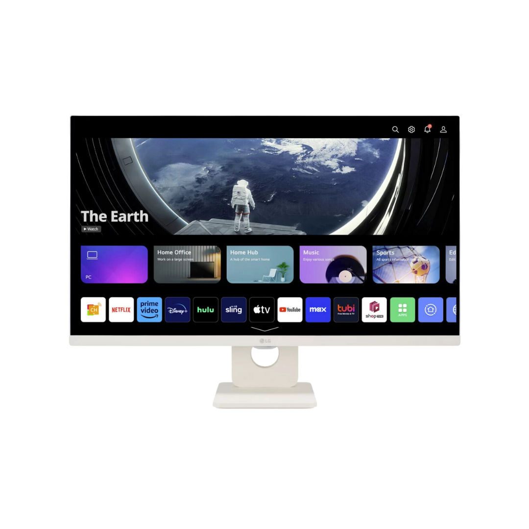 LG 27SR50F-W 27" IPS 60Hz 1920x1080 HDR Smart Monitor