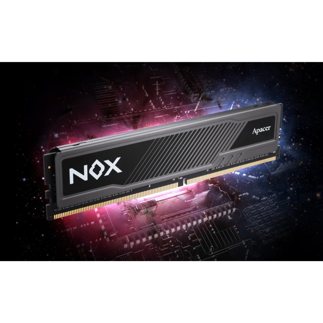 Apacer NOX 16GB single DDR4 3600MHz Gaming Memory Module AH4U16G36C25YMBAA-1