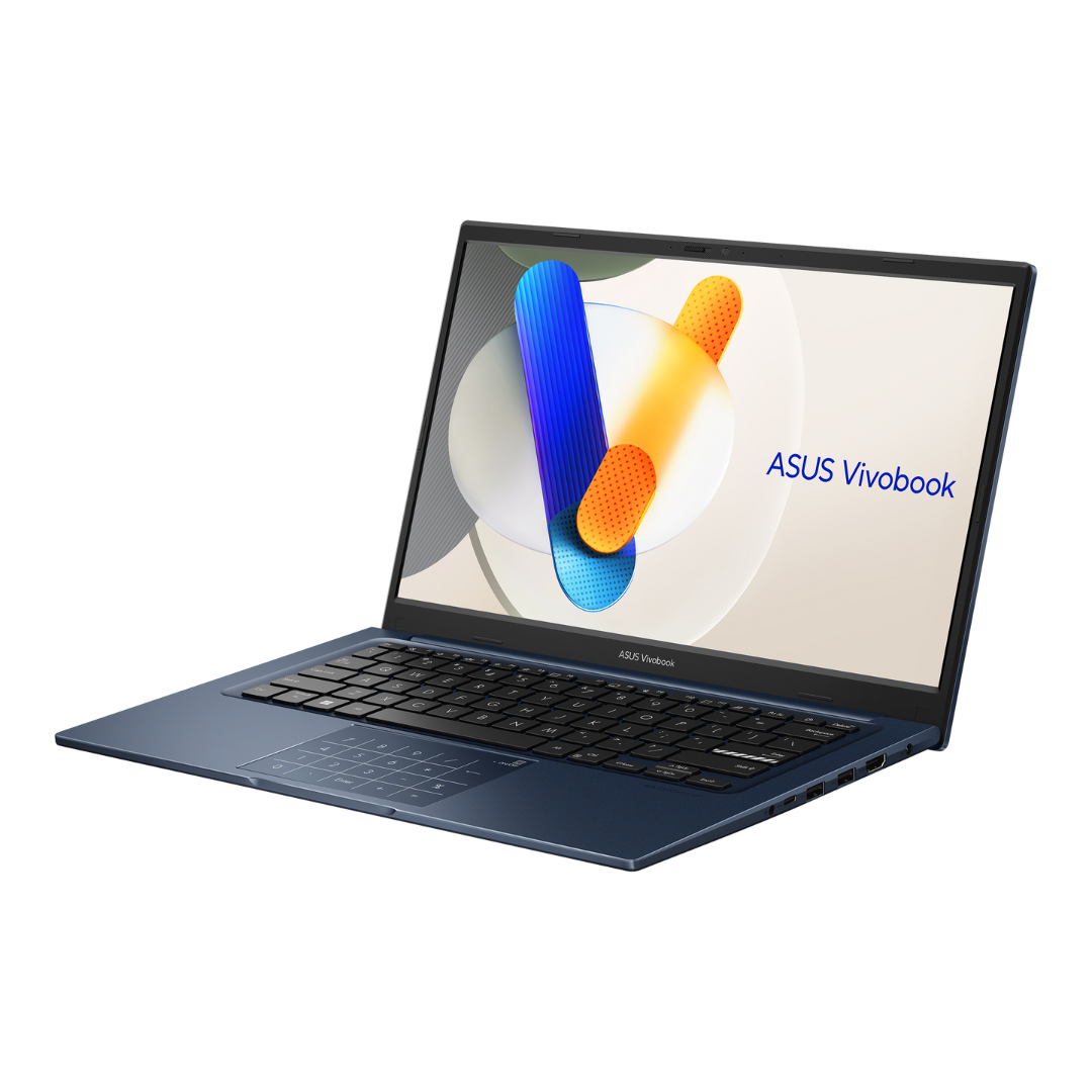 Asus Vivobook 14 X1404VA-NK750WSM Laptop (Quiet Blue) | 14" FHD (1920x1080) | i7-1355U | 16GB RAM | 512GB SSD | Intel Iris Xe Graphics | Windows 11 Home | MS Office Home & Student 2021 + MS 365 Basic | Asus Backpack