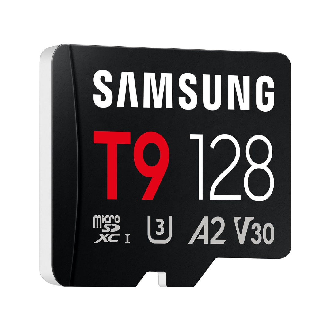 Samsung T9 MB-MH128T/WW 128GB V30 UP TO 200MB/S MicroSDXC Memory Cards