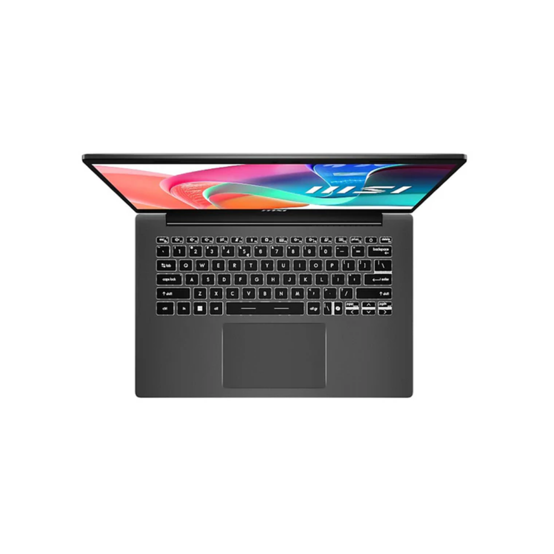 MSI Modern 14 F1MG-889PHNN Laptop (Platinum Gray) | 14" IPS FHD 1920x1080 | Intel Core 7-150U | 16GB RAM | 512GB SSD | Intel Graphics | Windows 11 Home | MSI Sleeve Bag