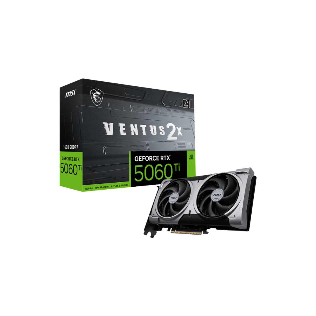 MSI RTX 5060 Ti Ventus 2X Plus 16GB Graphics Card