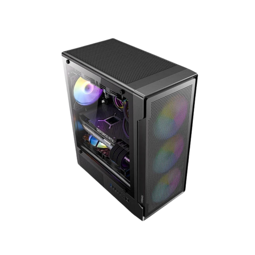 Antec VX300M ARGB Black Mini-Tower TG Side Panel Gaming Case