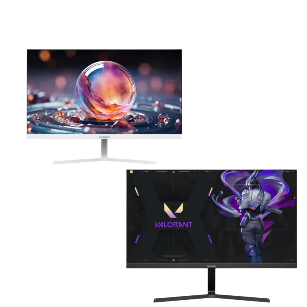 NVision N2510 24.5" VA 100Hz FHD 5ms VGA HDMI Monitor ( Black N2510-B | White N2510-W )