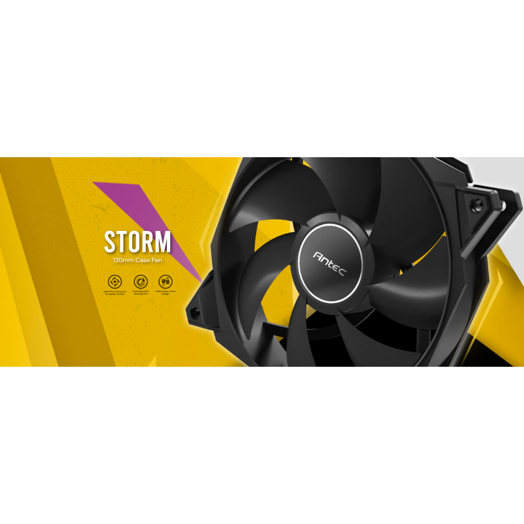 Antec STORM 120mm PWM Performance Single Case Fan