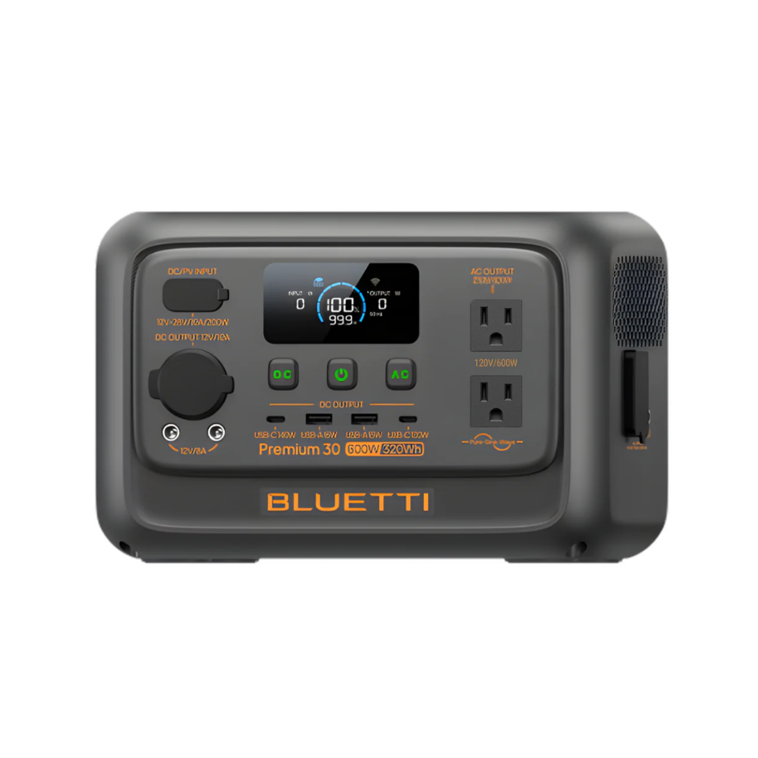 BLUETTI Premium 30 V2 600W Power Station PR30V2-PH-GY-20
