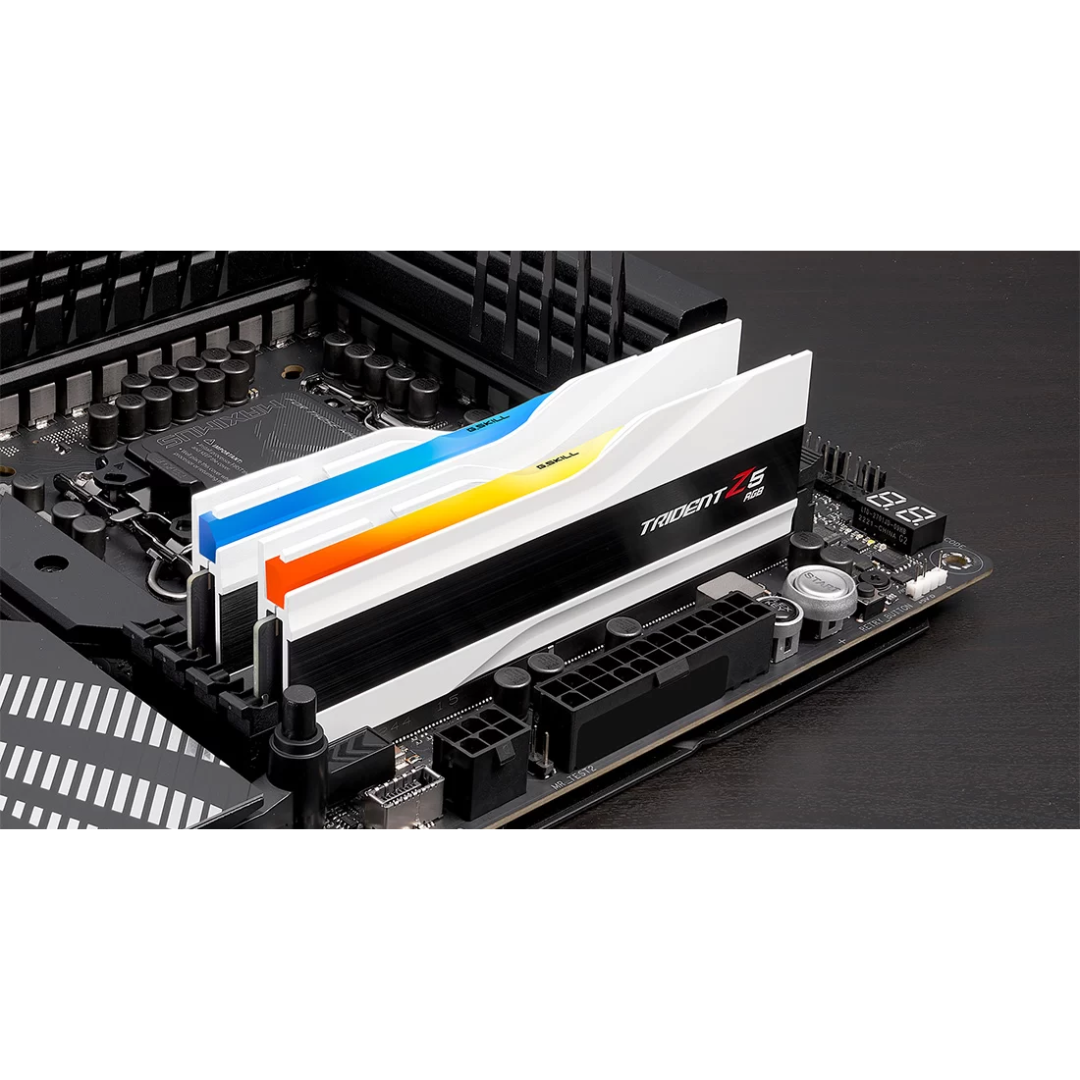 G.Skill Trident Z5 RGB 64GB 32GX2 DDR5 6400MHz F5-6400J3239G32GX2-TZ5RW Desktop Memory