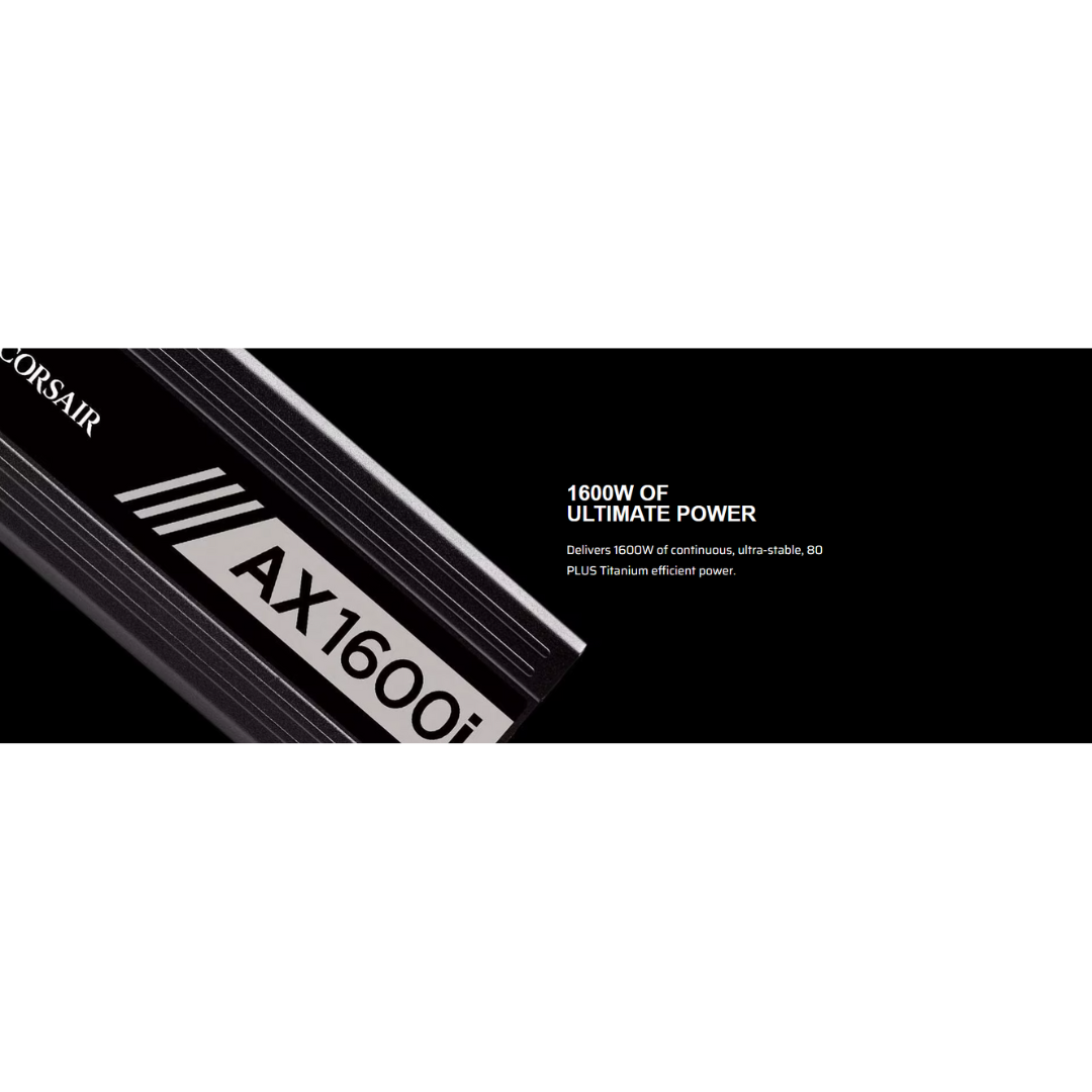 Corsair AX1600i TITANIUM 1600W Digital ATX Full Modular PSU CP-9020087-NA