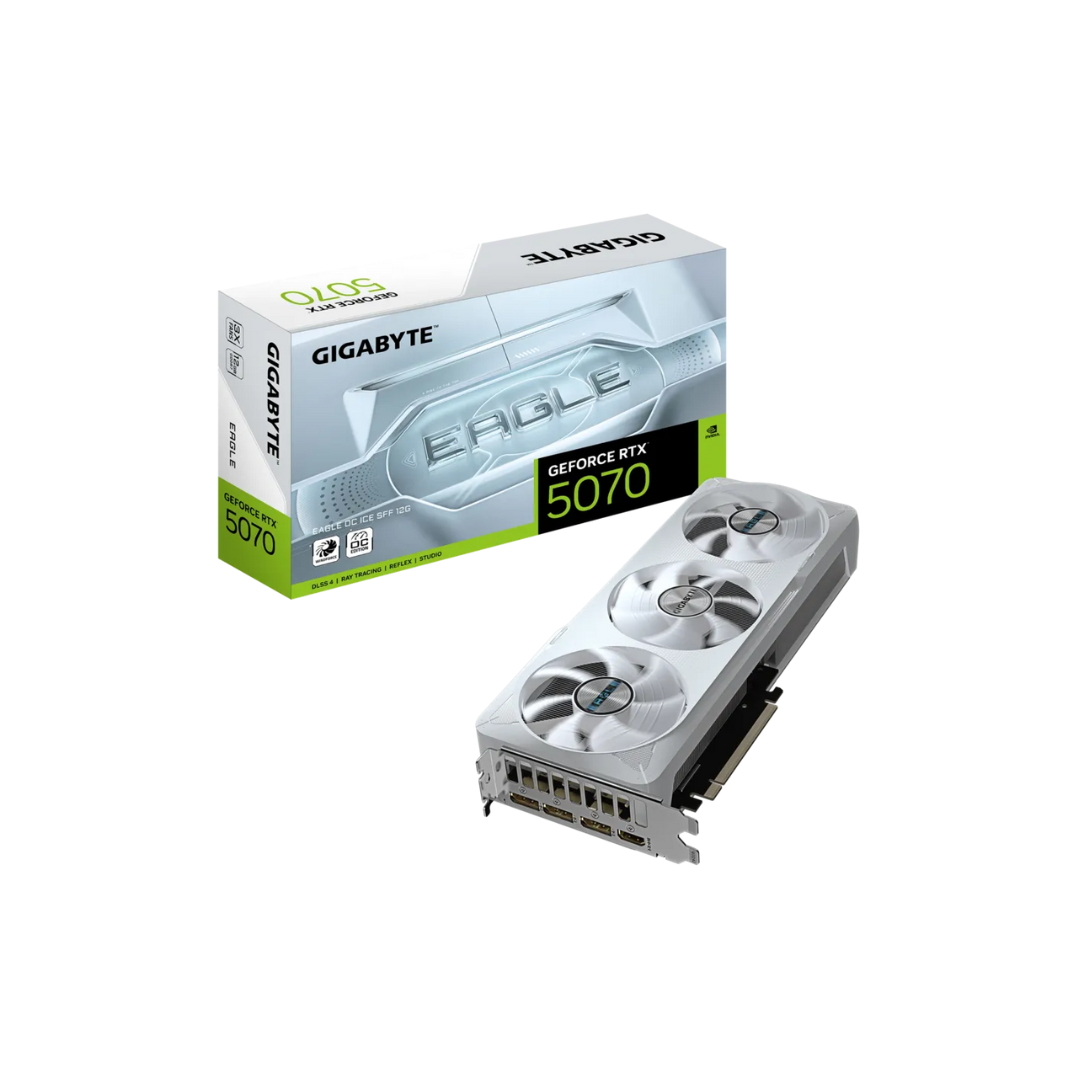 Gigabyte RTX 5070 Eagle OC ICE SFF 12GB GV-N5070EAGLEOC-ICE-12GD Graphics Card