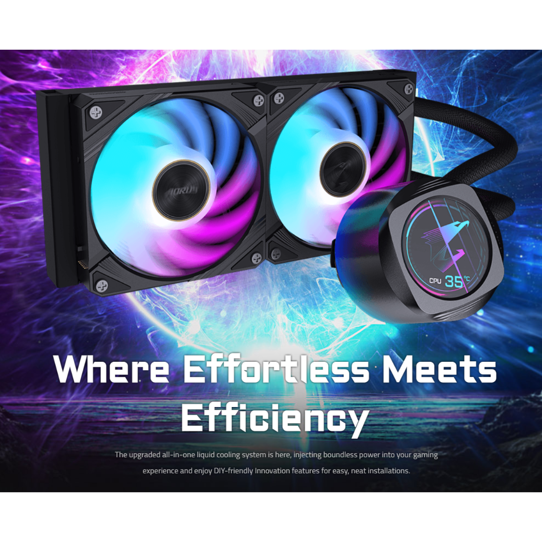 Gigabyte AORUS Waterforce X II 240 All-in-one Liquid Cooler
