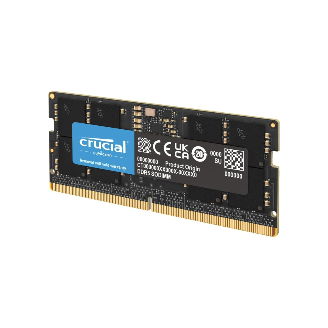 Crucial 16GB DDR5 SoDimm ( CT16G48C40S5-16 | CT16G56C46S5-16 )