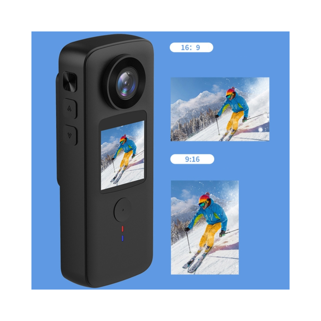 Dual Screen Handheld Action Camera 4K ULTRA HD 48MP PHOTO