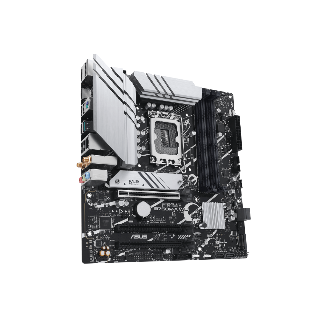 Asus Prime B760M-A WiFi D5 (LGA1700) mATX Motherboard