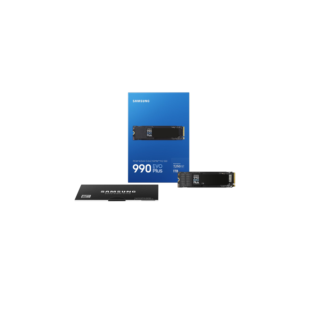 Samsung 990 Evo Plus M.2 1TB NVME PCIe 4.0 SSD MZ-V9S1T0BW