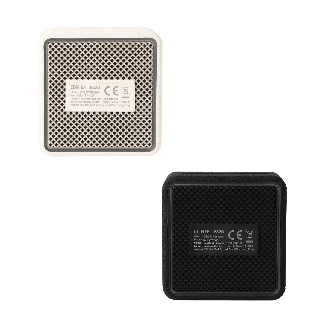 Edifier ES20 Portable Bluetooth Wireless Speaker IP67 Waterproof Light Effects Outdoor Speakers Deep Bass with Mic