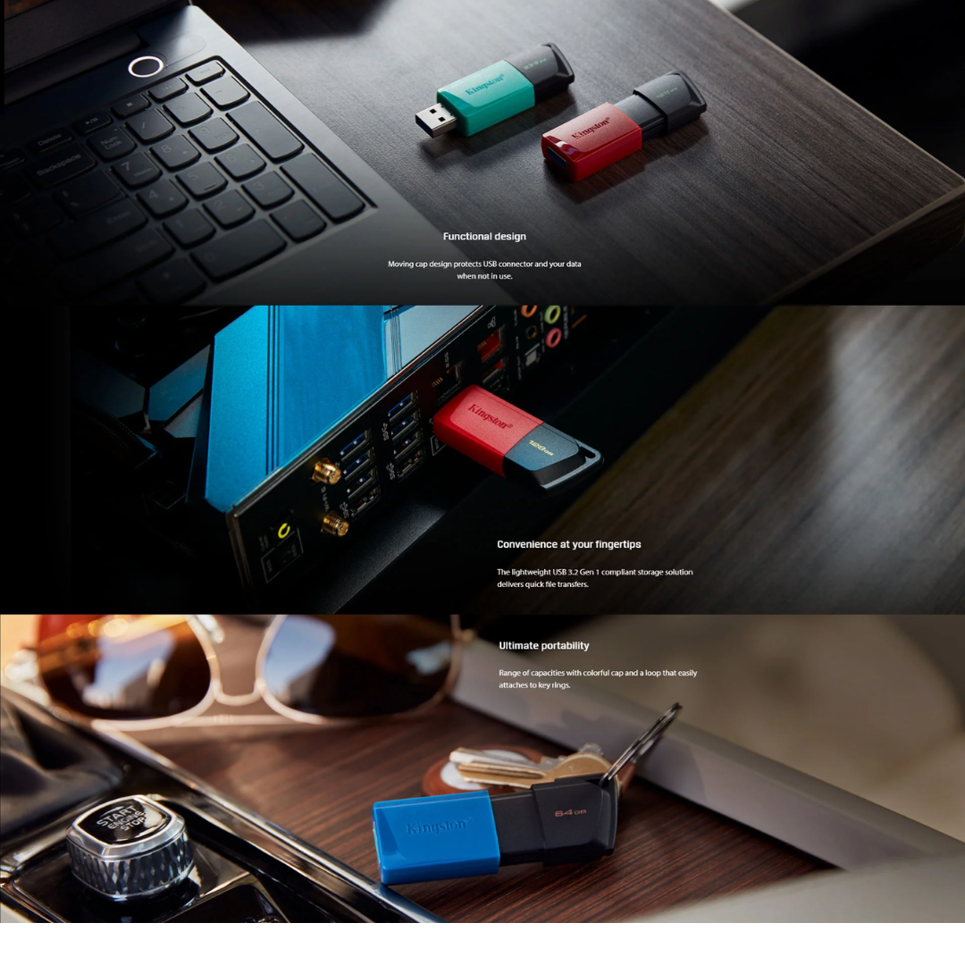 Kingston DataTraveler Exodia 128GB USB3.2 DTXM/128GB USB Flash Drive