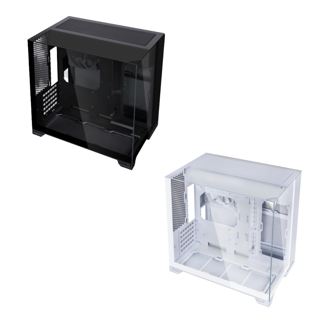 Lian Li O11 VISION-M Case G99.O11VMW.00 (Black | White)